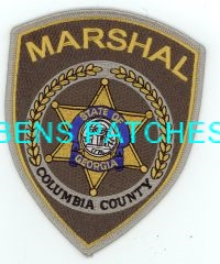 GEORGIA,A,COLUMBIA COUNTY MARSHAL 1 GOT IN PERSON